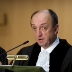 ICJ President, H.E. Judge Peter Tomka, reads the Judgment of the Court in the case concerning the Territorial and Maritime Dispute (Nicaragua v. Colombia). This session took place, exceptionally, in the Auditorium of the Hague Academy of International Law. The ICJ's role is to settle, in accordance with international law, legal disputes submitted to it by States (its Judgments are final and binding) and to give advisory opinions on legal questions referred to it by authorized UN organs and agencies.