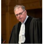 Three new Members of the International Court of Justice (ICJ) are sworn in on Friday 6 February 2015 - Public sitting - H.E. Mr James Richard Crawford (Australia)