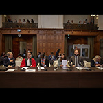 Members of the delegation of France on 6 June 2018 (delivery of the Judgment of the Court)