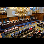 Les membres de la Cour, le 23 juillet 2018 (lecture de l’ordonnance de la Cour)