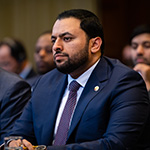 The Agent of Qatar, Dr. Mohammed Abdulaziz Al-Khulaifi, on 14 June 2019 (delivery of the Order of the Court)