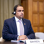   M. Basam Ahmed Ali Ahmed Marzooq, chef de mission adjoint à l'ambassade de Bahreïn auprès de la Belgique 