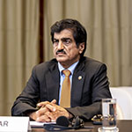 S. Exc. M. Abdullah Bin Hussein Al-Jaber, ambassadeur du Qatar auprès des Pays-Bas