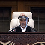 Le président de la Cour, S. Exc. M. Abdulqawi Ahmed Yusuf