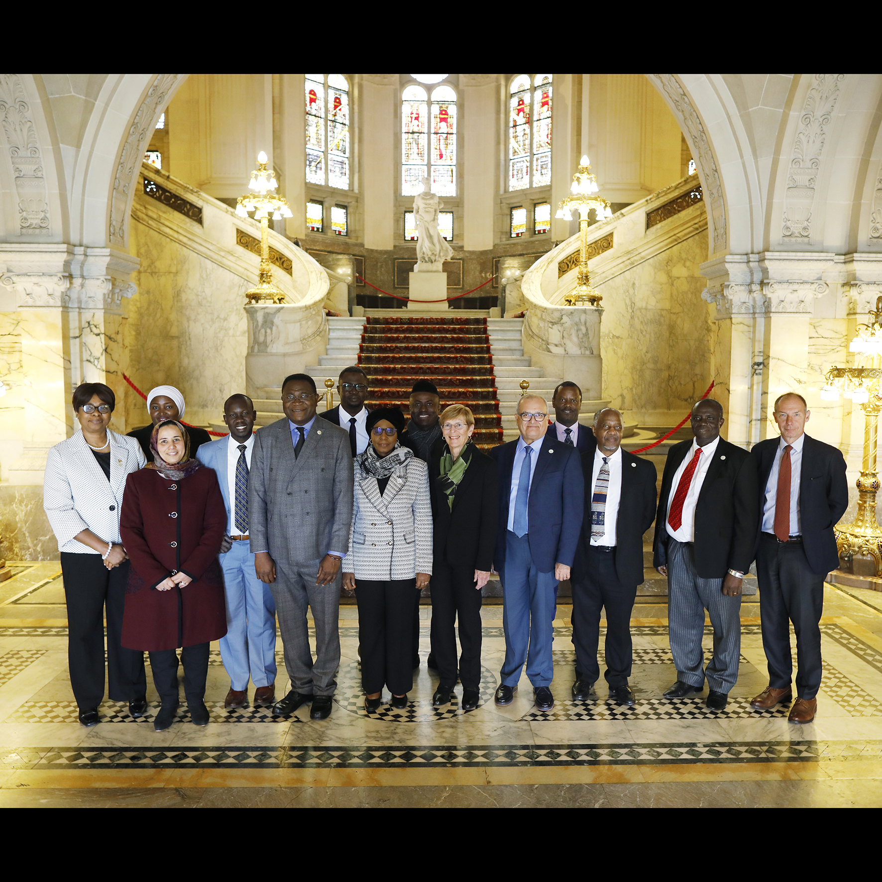 Visit of a delegation from the African Court on Human and Peoples’ Rights to the International Court of Justice