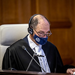 The Registrar of the Court, H.E. Mr. Philippe Gautier 