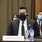 The Agent of Venezuela, H.E. Mr. Samuel Reinaldo Moncada Acosta