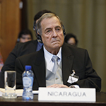 The Agent of Nicaragua, HE Mr Carlos José Argüello Gómez