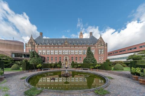 View of the Peace Palace