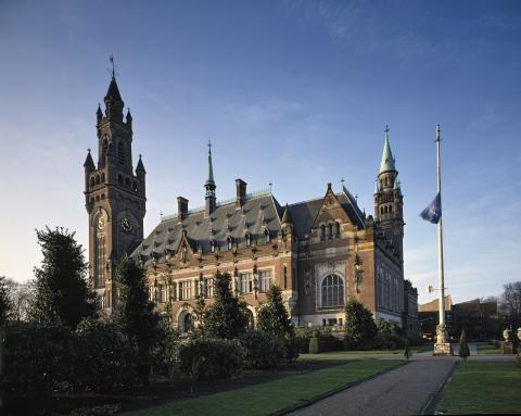 View of the Peace Palace