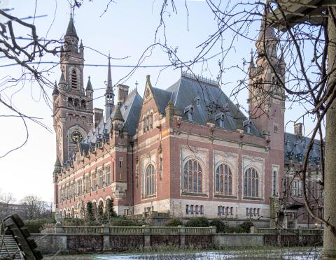 View of the Peace Palace