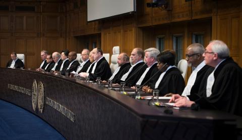 Three new Members of the International Court of Justice (ICJ) are sworn ...