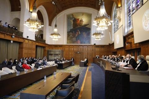 View of the Court room