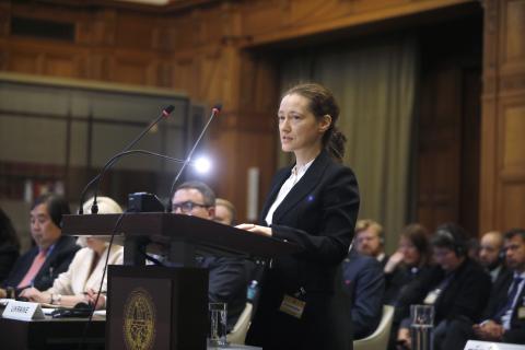 Agent of Bulgaria, Ms Dimana Dramova, Head of the International Law Department, International Law and Law of the European Union Directorate, Ministry of Foreign Affairs of the Republic of Bulgaria