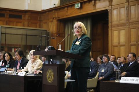 Agent of Lithuania, Ms Gabija Grigaitė-Daugirdė, Vice-Minister of Justice of the Republic of Lithuania, Lecturer at Vilnius University