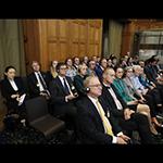 View of the ICJ courtroom on the day of the oral observations of the intervening States