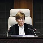 The President of the Court, H.E. Judge Joan E. Donoghue