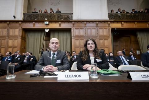 Members of the delegation of Lebanon