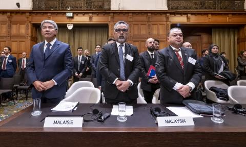 Members of the delegation of Malaysia