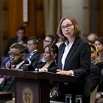 Ms Sally Langrish, Representative of the United Kingdom of Great Britain and Northern Ireland before the International Court of Justice, Legal Adviser and Director General, Legal, Foreign, Commonwealth & Development Office