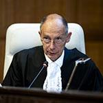 The Registrar of the Court, HE Mr Philippe Gautier 