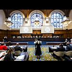 View of the ICJ courtroom on the second day of hearings