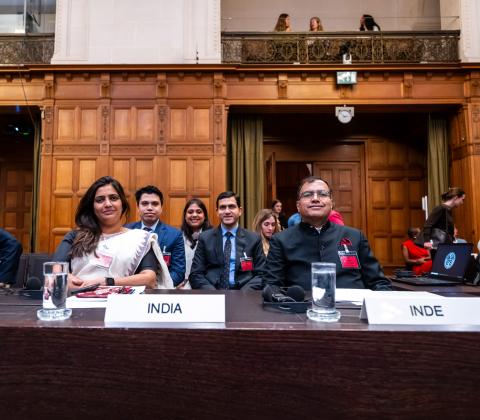 Photograph: UN Photo/ICJ-CIJ/Frank van Beek. Courtesy of the ICJ.