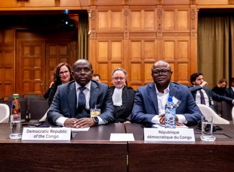 Members of the Delegation of the Democratic Republic of the Congo Members of the Delegation of the Democratic Republic of the Congo