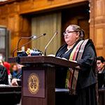 Photograph: UN Photo/ICJ-CIJ/Frank van Beek. Courtesy of the ICJ. All rights reserved. 