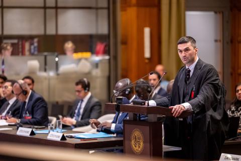 Photograph: UN Photo/ICJ-CIJ/Frank van Beek. Courtesy of the ICJ.
