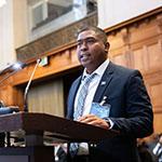 Photograph: UN Photo/ICJ-CIJ/Frank van Beek. Courtesy of the ICJ.