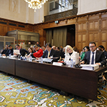 Members of the Delegation of Ukraine, on the second day of the hearings